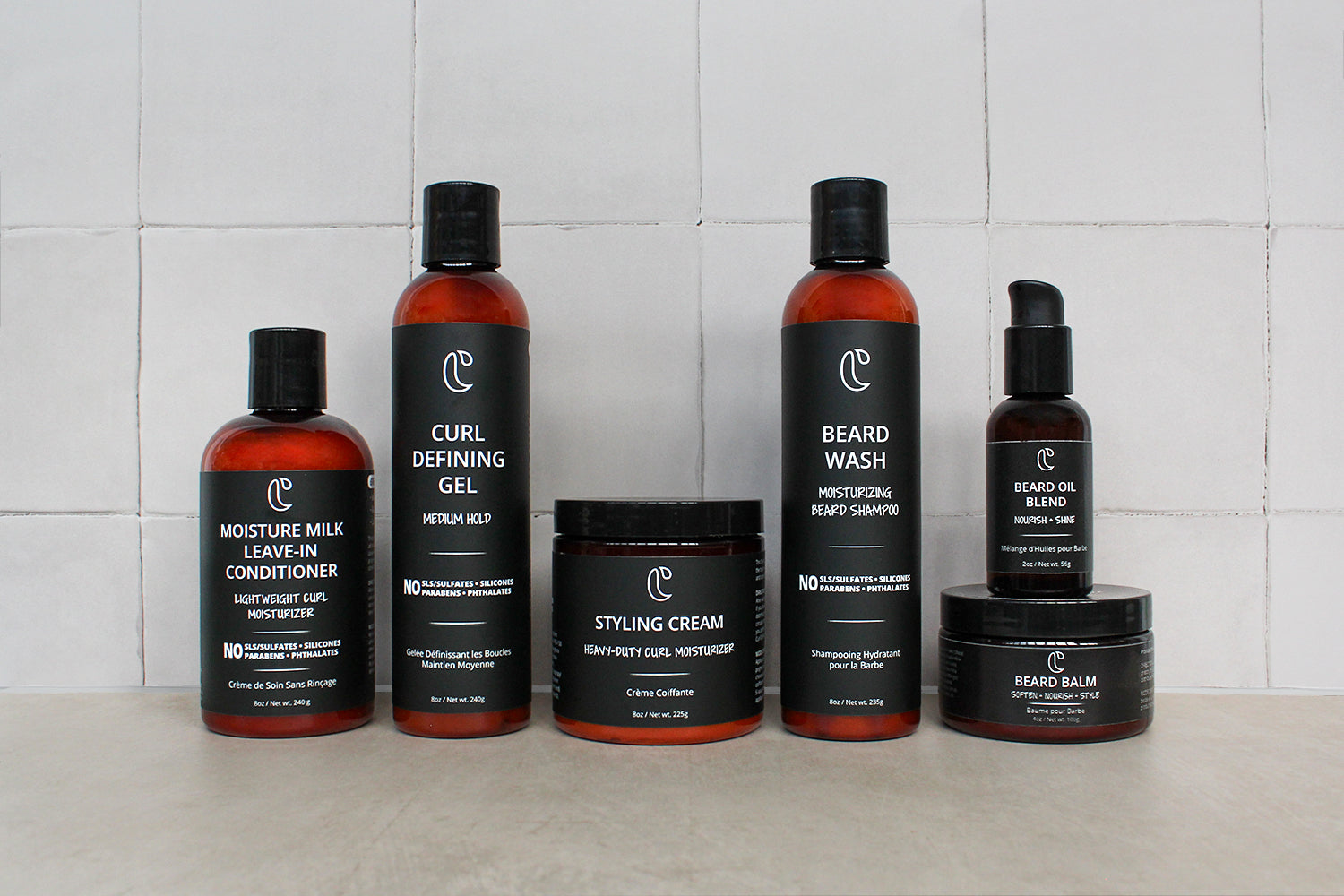 THREE Men's Hair Care Set